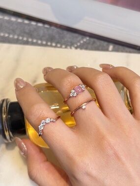 3 for $30‼️Stunning Rose Gold Ring Trio - Etsy Boutique Set